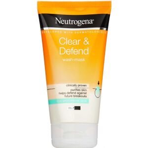 Neutrogena Clear & Defend Wash-Mask, 150 ml (Restlager)